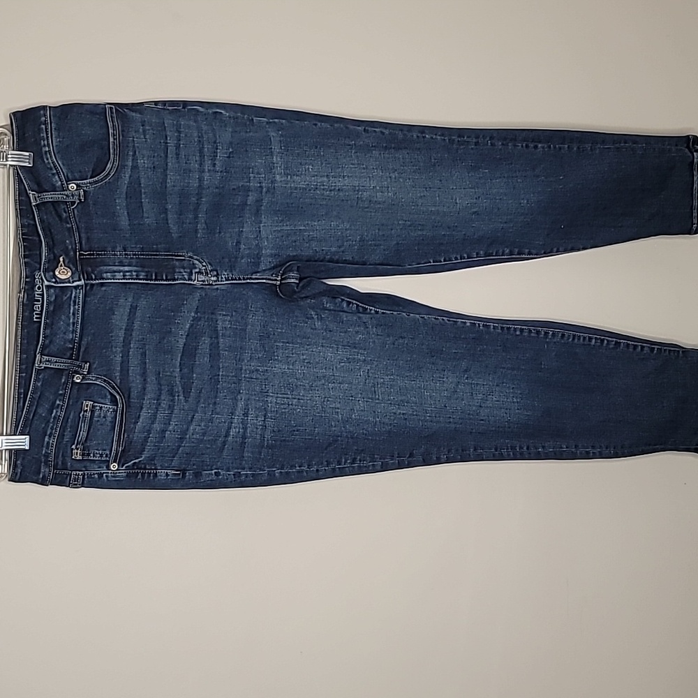 Maurices Dark Blue High Rise Jeans - Picture 2 of 7